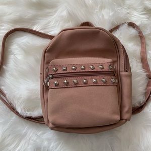pink mini backpack